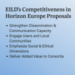 EILD Strengthens Competitiveness in Horizon Europe Proposals